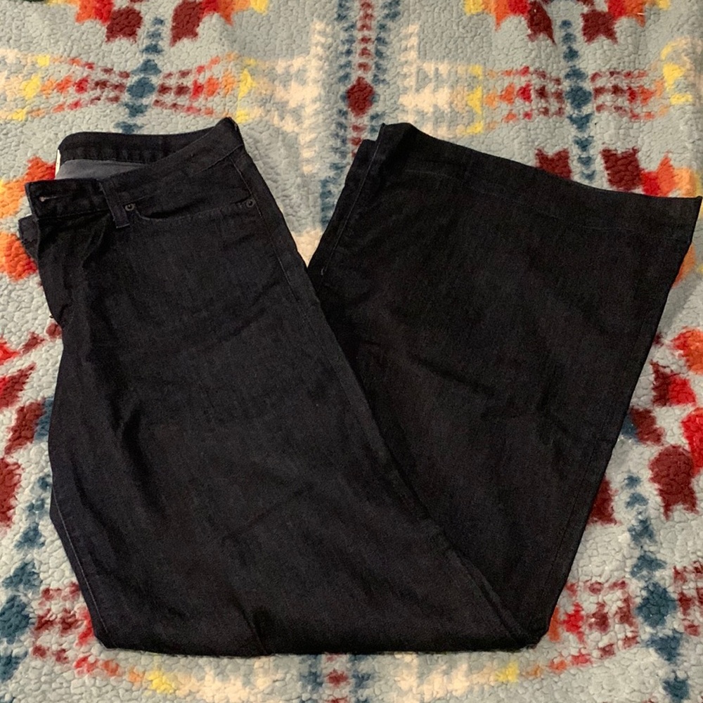 Hudson wide legged jeans